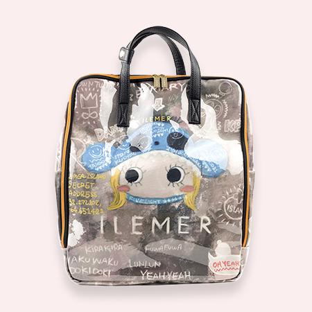 ILEMER PONPON リュック 軽量 撥水 迷彩 イルメール（Japanese