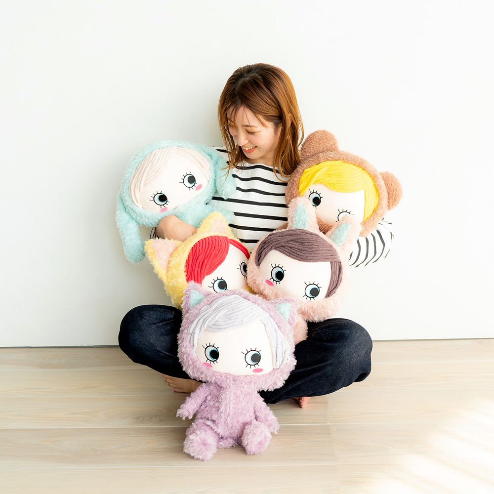 ILEMER Happy Doll Animals ハピアニ 手のひらサイズのチャーム｜ハッピードール・アニマルズ