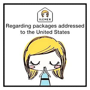 Regarding packages addressed to the United States