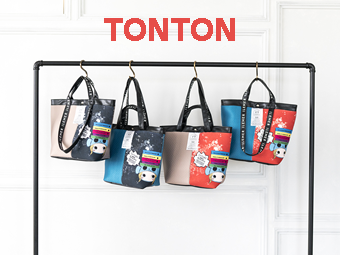 【Recommend Item】 Casual Two-way Tote bag "TONTON"