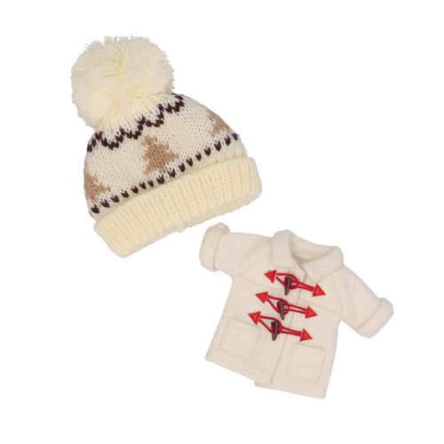 【Xmas Limited Edition】DELUXE Dress-up Set / knit beanie×duffel