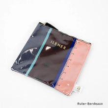 Load image into Gallery viewer, Ruler-Bordeaux | DOKIDOKI | WALLET / POUCH | ILEMER