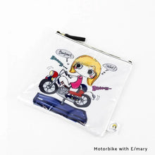 Load image into Gallery viewer, Motorbike with E/mary | DOKIDOKI | WALLET / POUCH | ILEMER