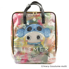 Load image into Gallery viewer, E/mary-Cosutume-Art-multi | PONPON | POCHETTE / BACKPACKS | ILEMER