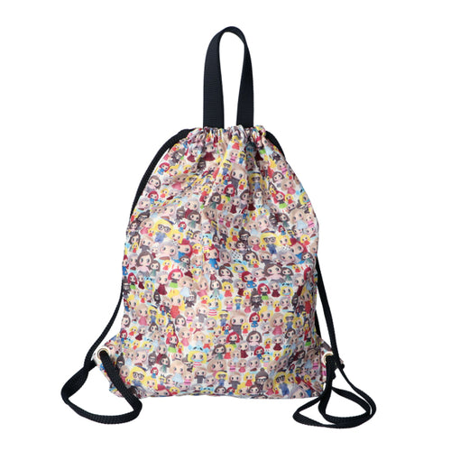 Cute Patterned Drawstring Backpack